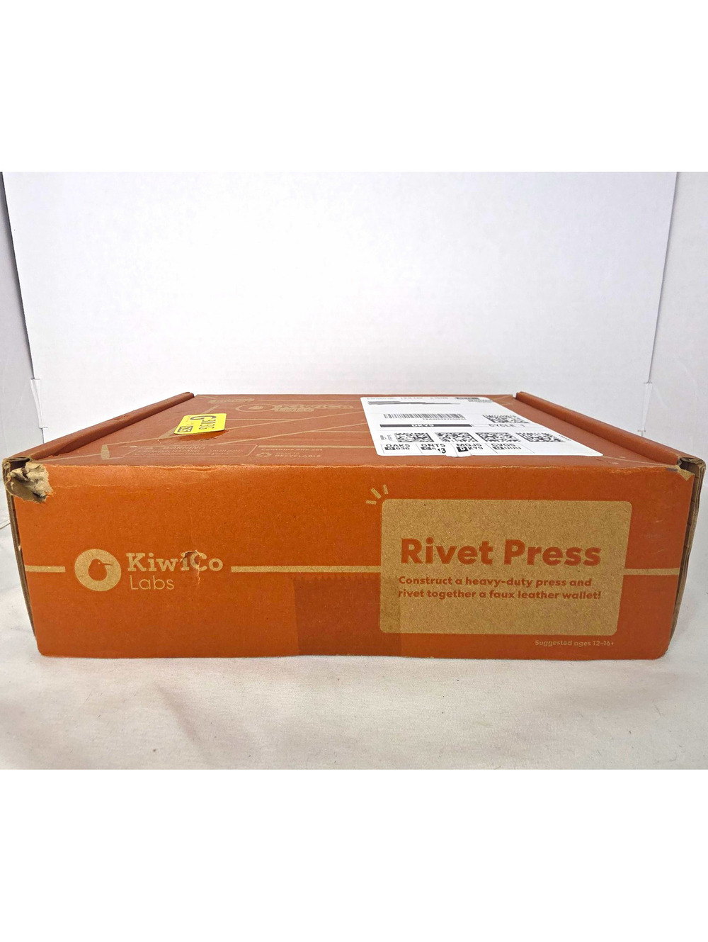KiwiCo Eureka Crate Rivet Press STEM Engineering Kit Build Your Own 12+ Sealed